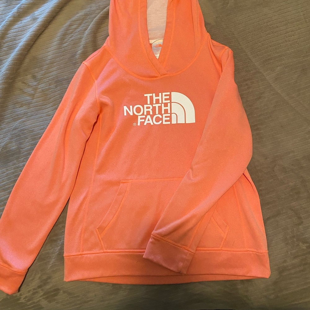 The North Face hoodie.